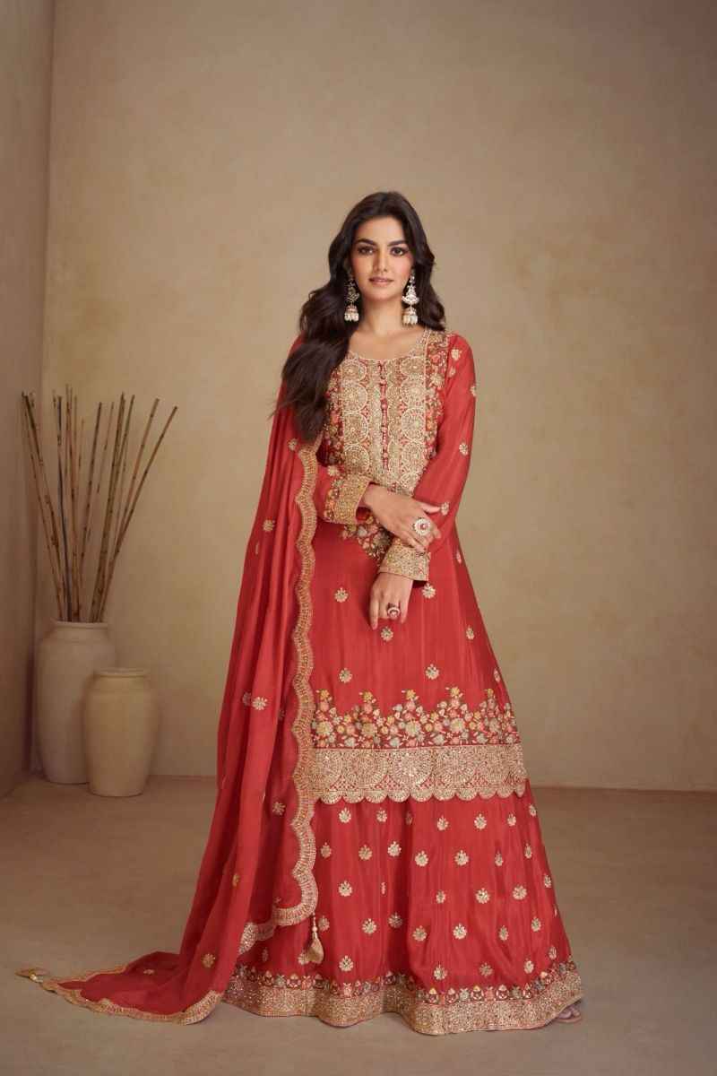 Gulkayra Vaani vol-3 Embroidered Work Readymade Suit (3 Pc Catalouge)