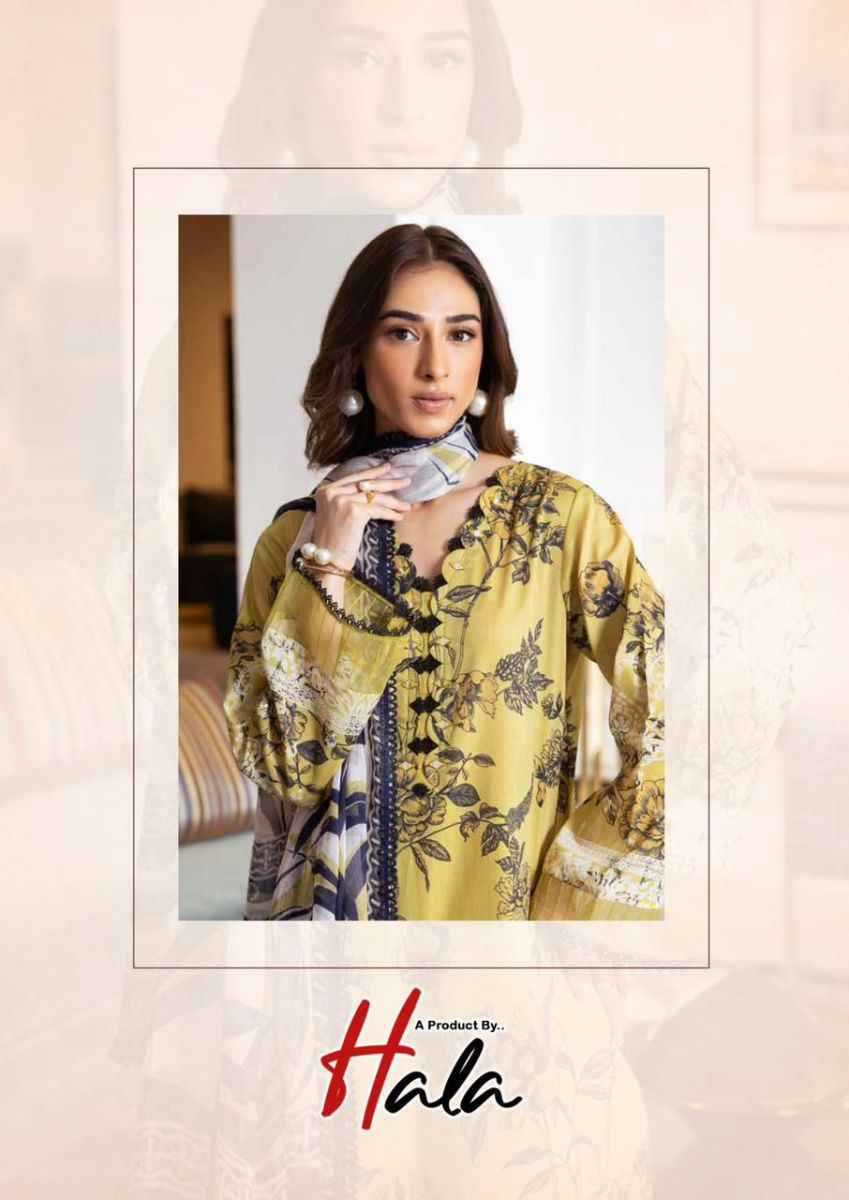 Hala Ramsha Vol-3 Cotton Dress Material 6 pc Cataloge