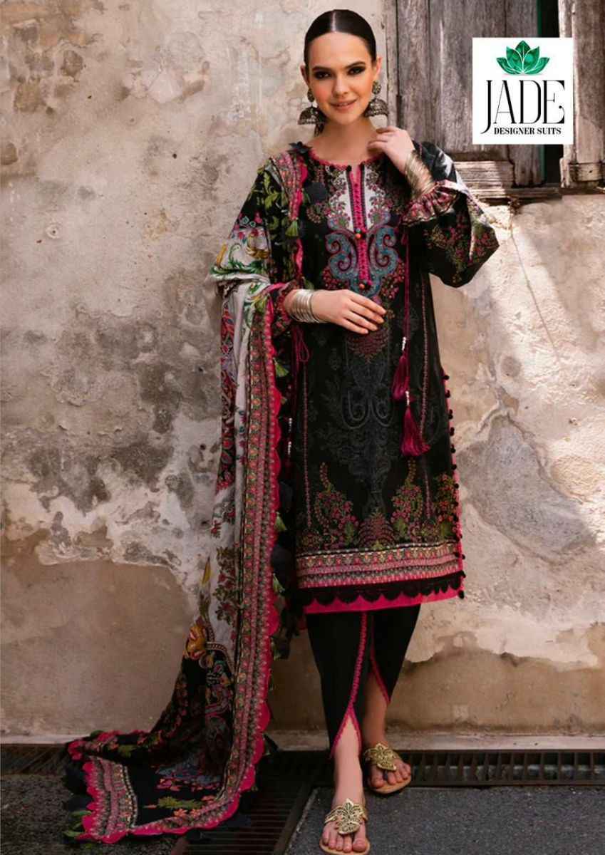 Jade Crimson Exclusive Heavy Lawn Collection Vol-9 Cotton Dress Material (6 pc Cataloge)