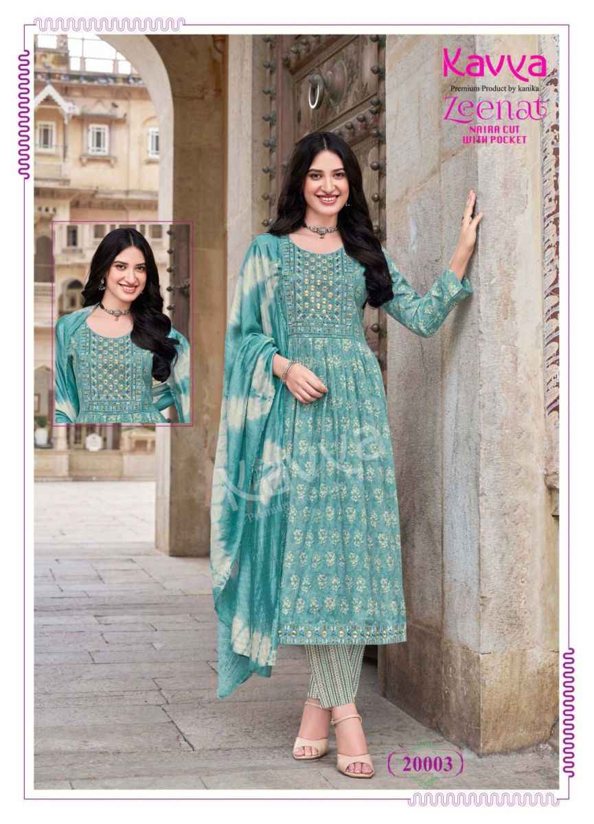 Kavya Zeenat Vol-20 Capsule Readymade Suit (10 pcs Catalogue)