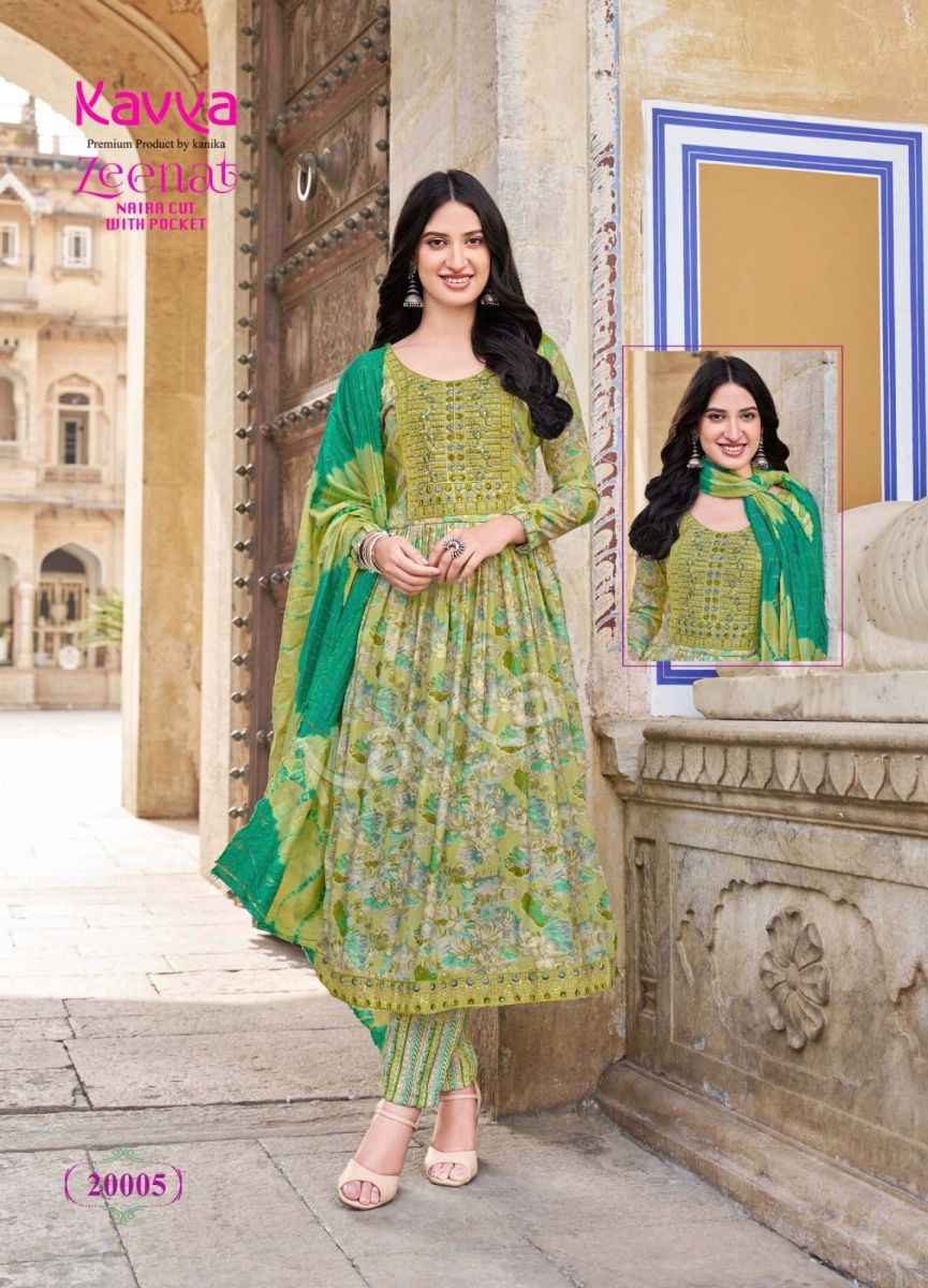 Kavya Zeenat Vol-20 Capsule Readymade Suit (10 pcs Catalogue)