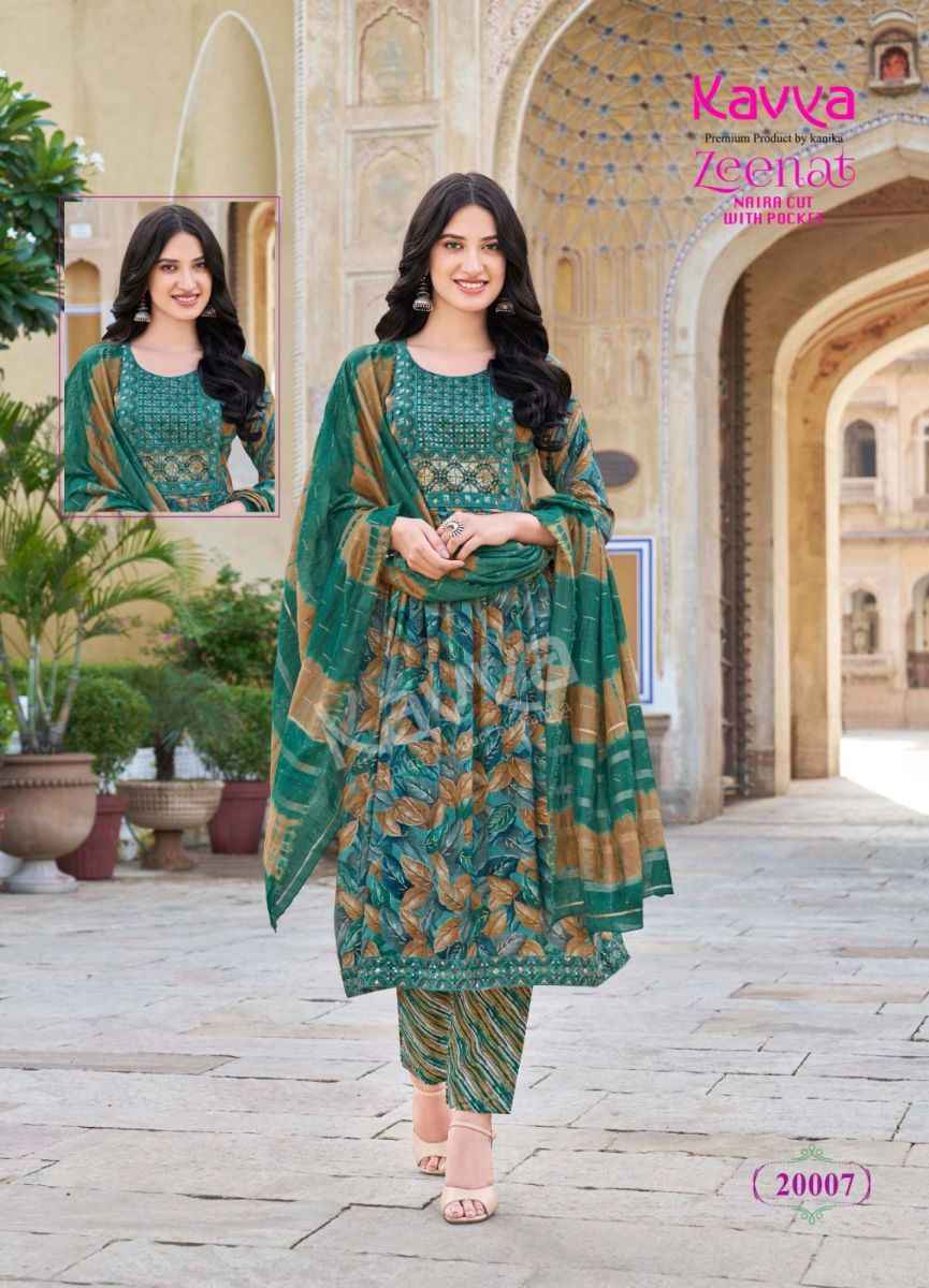 Kavya Zeenat Vol-20 Capsule Readymade Suit (10 pcs Catalogue)