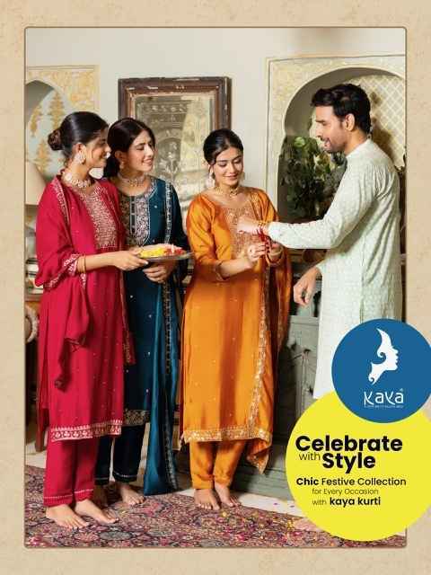 Kaya Laali Silk Readymade Suit (8 pcs Catalogue)