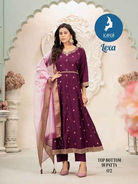 Kaya Lexa Roman Silk Kurti Combo 8 pcs Catalogue