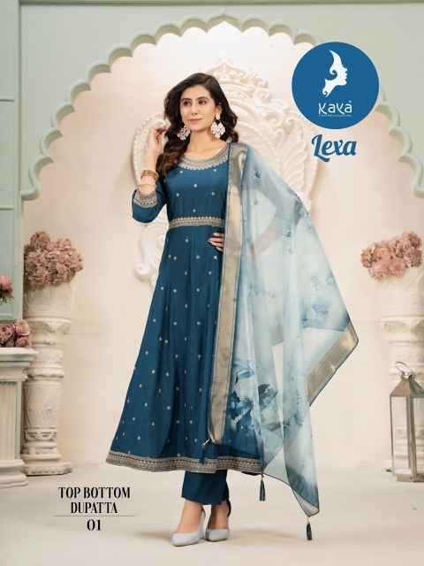 Kaya Lexa Roman Silk Kurti Combo 8 pcs Catalogue