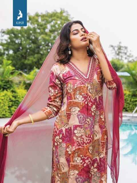 Kaya Lily Vol-3 Rayon Readymade Suit (8 pcs Catalogue)