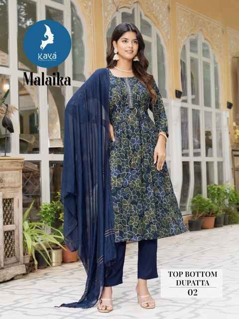 Kaya Malaika Rayon Kurti Combo 8 pcs Catalogue