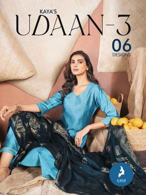 Kaya Udaan Vol-3 Silk Readymade Suit (6 pcs Catalogue)