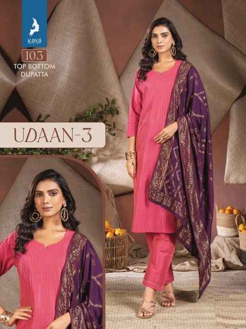 Kaya Udaan Vol-3 Silk Readymade Suit (6 pcs Catalogue)