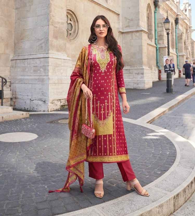 Kesar Karachi Prints Glamaurous Viscose Dress Material (4 pcs Catalogue)