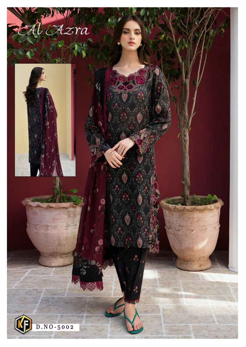 Keval Fab Al Azra Vol 5 Cotton Dress Material 6 pcs Catalogue