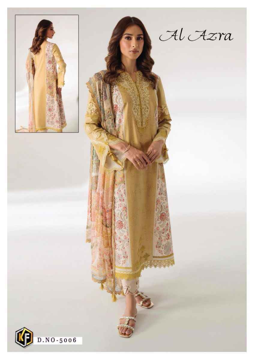 Keval Fab Al Azra Vol 5 Cotton Dress Material 6 pcs Catalogue