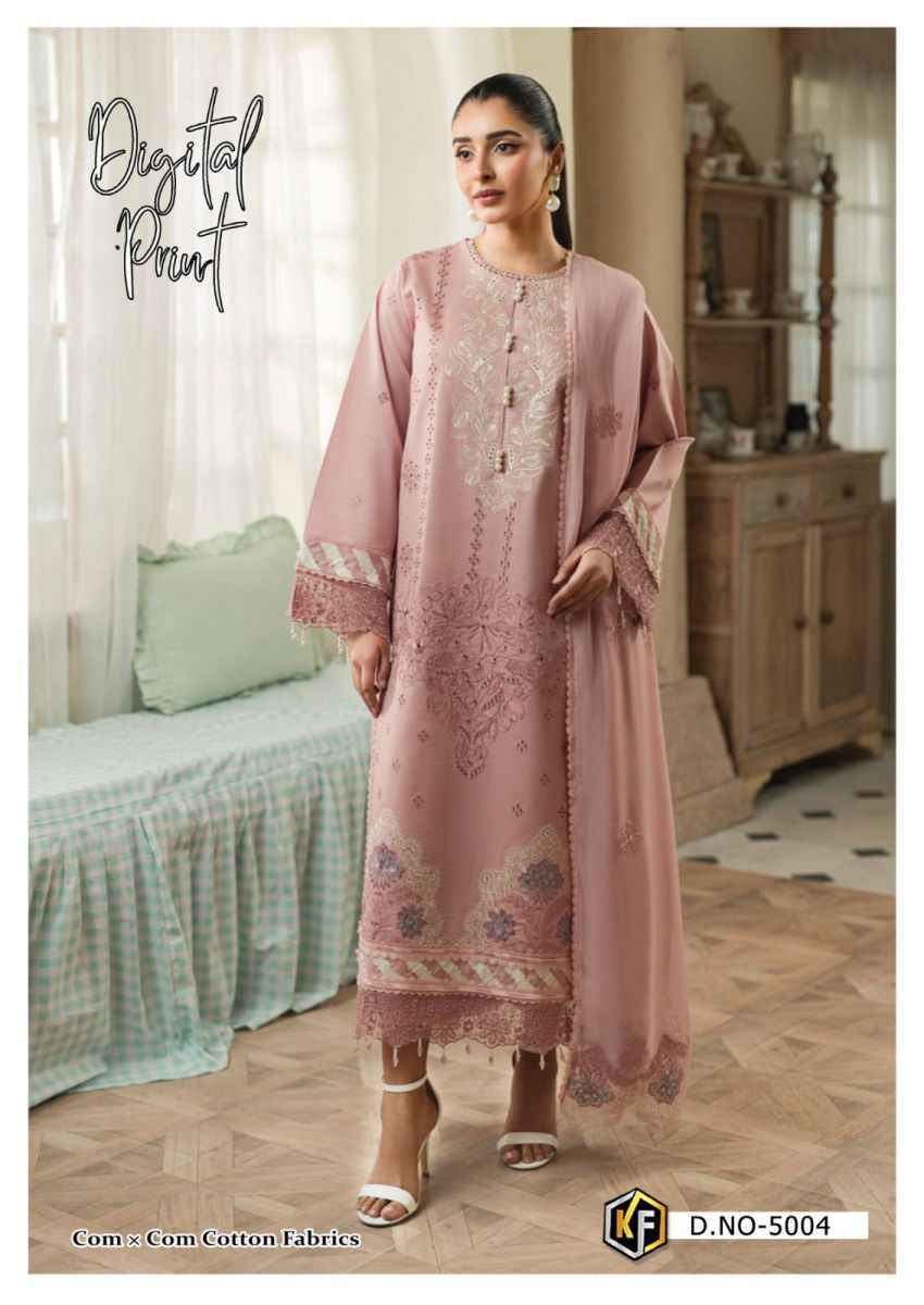 Keval Fab Soha Nazir Luxury Vol-5 Cotton Dress Material (6 pcs Catalogue)