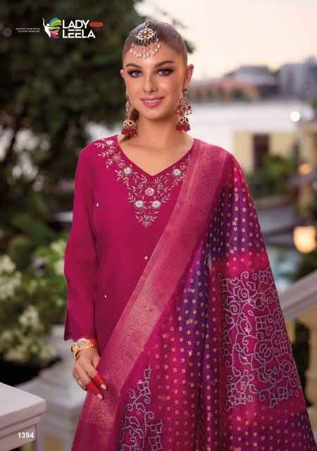 Lady Leela Suhagan Karwa Chauth Special Readymade Suit (4 Pc Catalog)