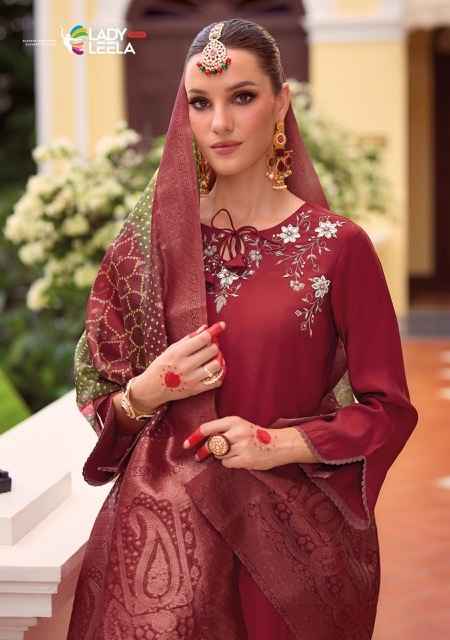 Lady Leela Suhagan Karwa Chauth Special Readymade Suit (4 Pc Catalog)