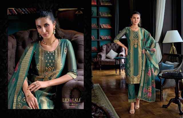 Lily & Lali Faridan Banarasi Silk Kurti Combo 6 pcs Catalogue