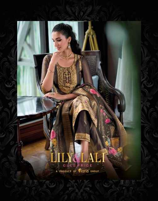 Lily & Lali Faridan Banarasi Silk Kurti Combo 6 pcs Catalogue