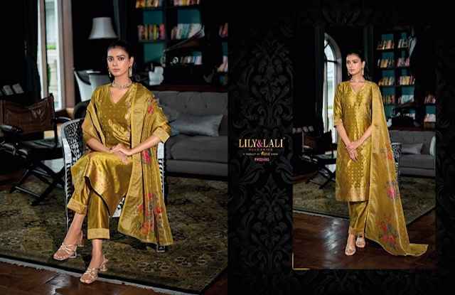 Lily & Lali Faridan Banarasi Silk Kurti Combo 6 pcs Catalogue