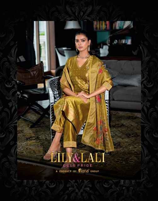 Lily & Lali Faridan Banarasi Silk Kurti Combo 6 pcs Catalogue