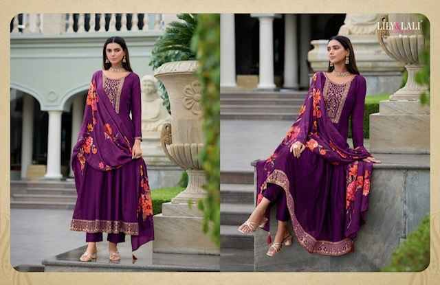 Lily & Lali Mallikajaan Silk Readymade Suit (6 pcs Catalogue)