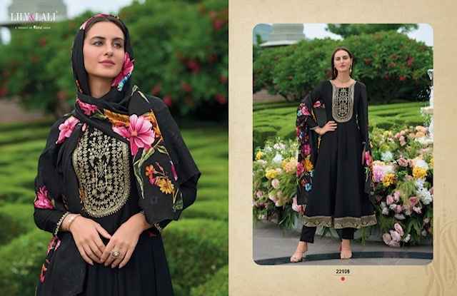 Lily & Lali Mallikajaan Silk Readymade Suit (6 pcs Catalogue)