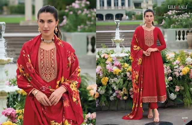 Lily & Lali Mallikajaan Silk Readymade Suit (6 pcs Catalogue)