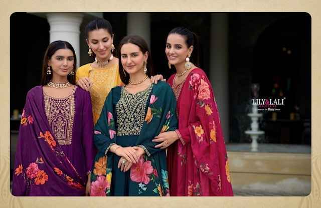 Lily & Lali Mallikajaan Silk Readymade Suit (6 pcs Catalogue)