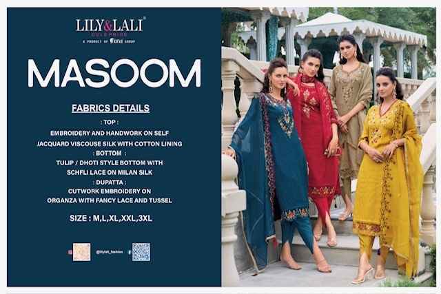 Lily & Lali Masoom Viscose Silk Kurti Combo 6 pcs Catalogue