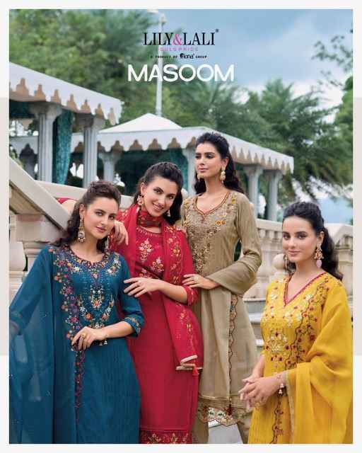 Lily & Lali Masoom Viscose Silk Kurti Combo 6 pcs Catalogue