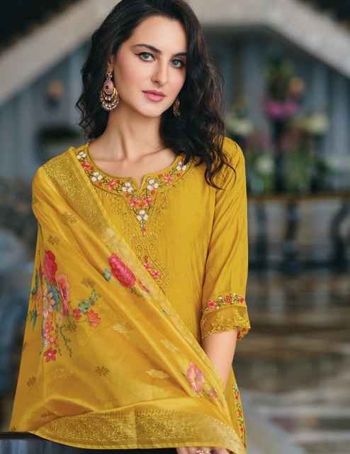 Lily & Lali Rubab Viscose Silk Readymade Suit (6 pcs Catalogue)