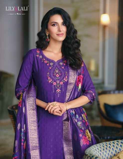 Lily & Lali Rubab Viscose Silk Readymade Suit (6 pcs Catalogue)