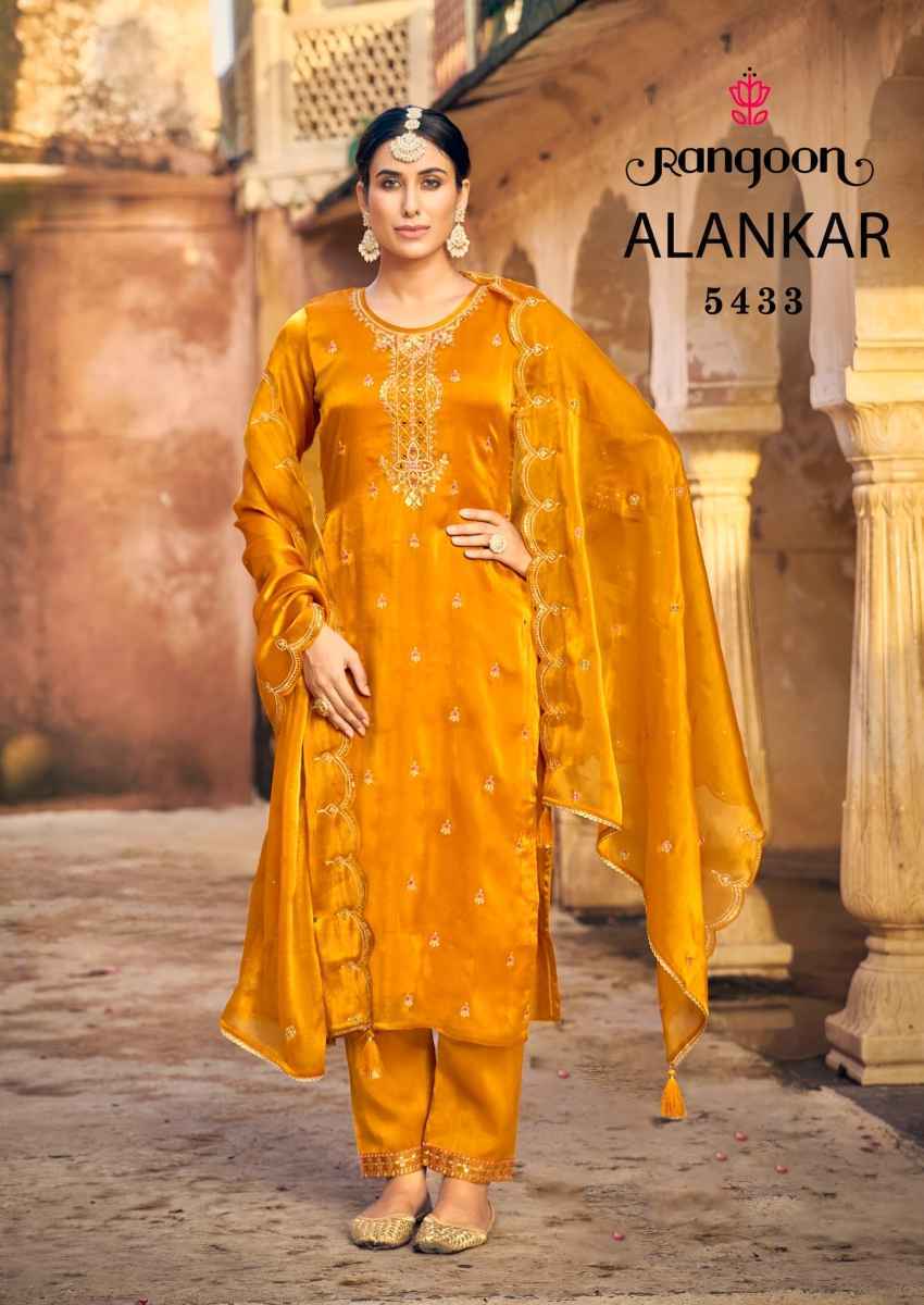 Rangoon Alankar Silk Readymade Suit (4 pcs Catalogue)