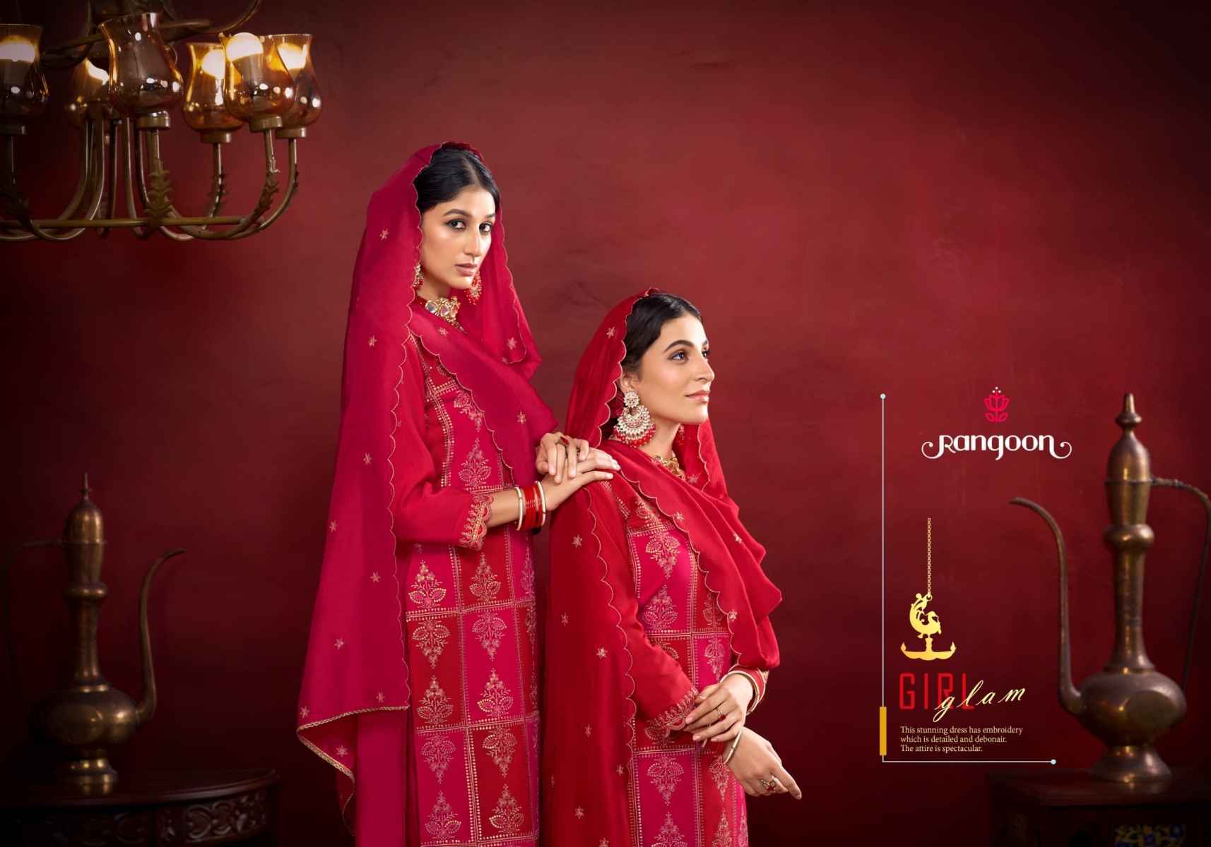 Rangoon Albeli Silk Readymade Suit (2 pcs Catalogue)