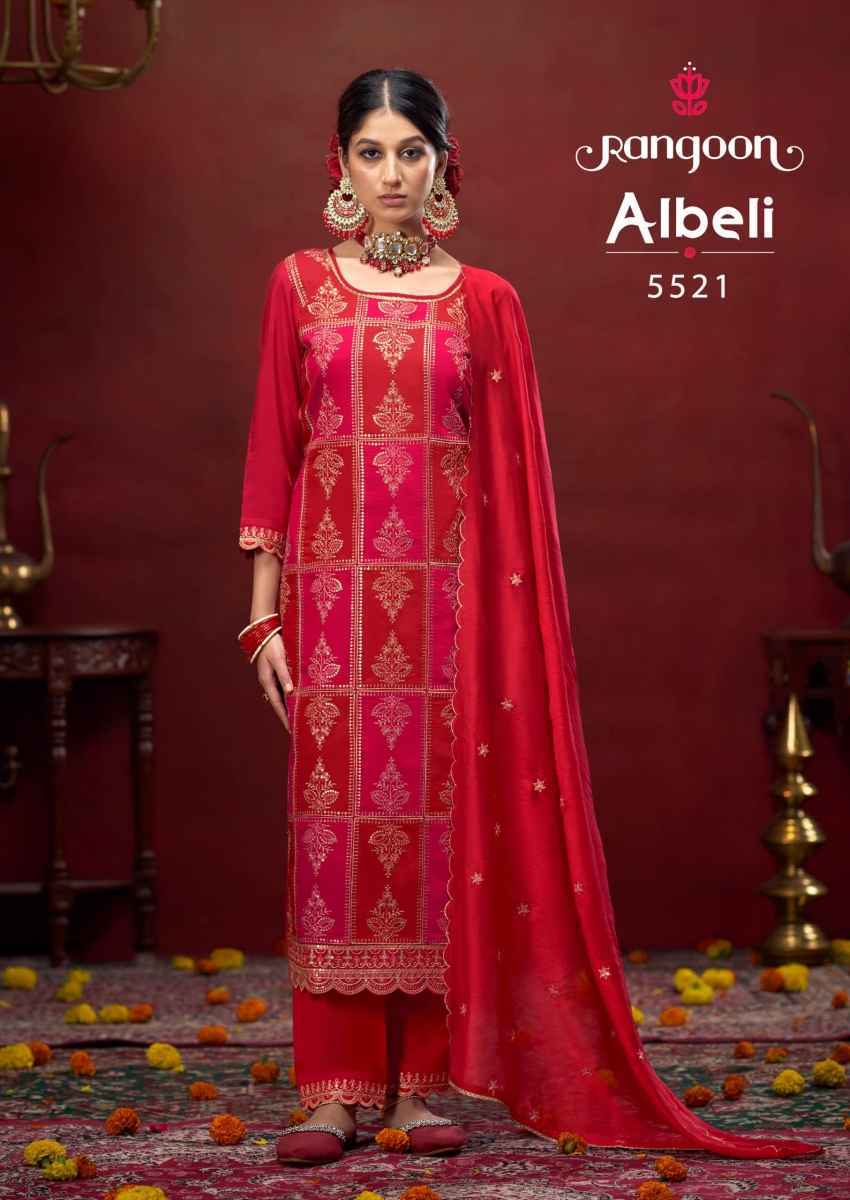 Rangoon Albeli Silk Readymade Suit (2 pcs Catalogue)