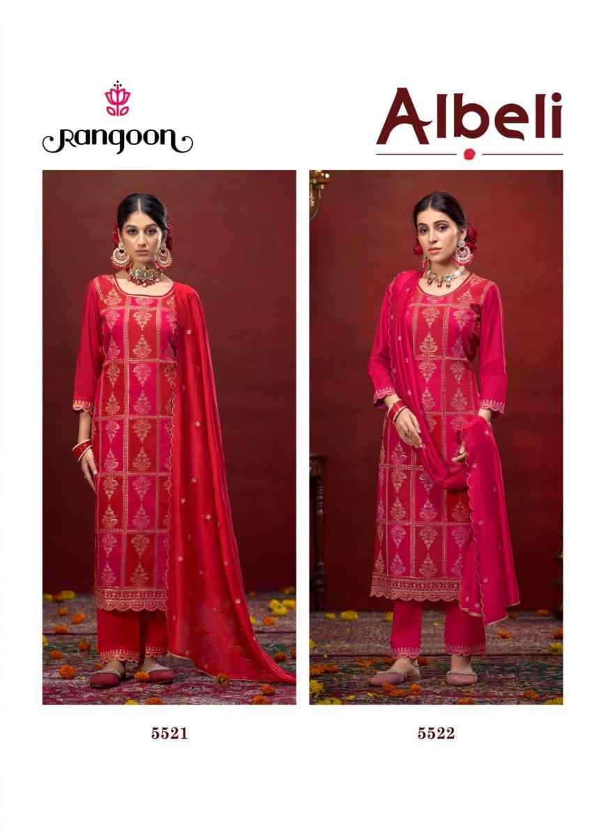 Rangoon Albeli Silk Readymade Suit (2 pcs Catalogue)