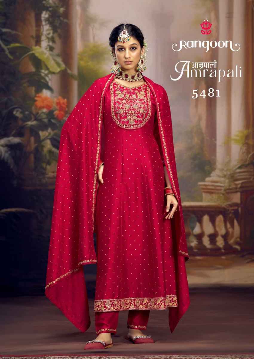 Rangoon Amrapali Silk Readymade Suit (4 pcs Catalogue)