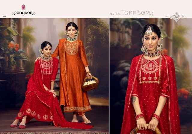 Rangoon Amrapali Silk Readymade Suit (4 pcs Catalogue)