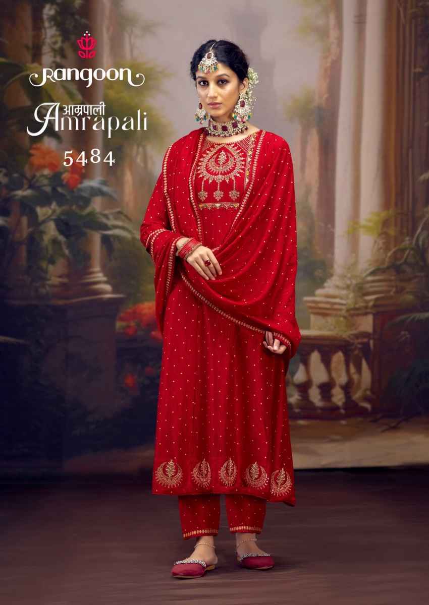 Rangoon Amrapali Silk Readymade Suit (4 pcs Catalogue)