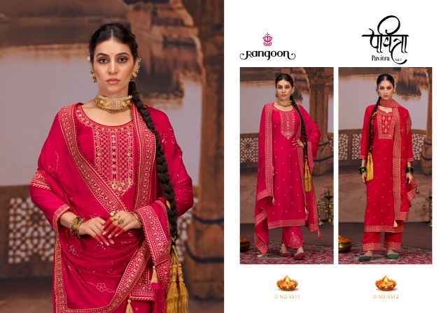 Rangoon Pavitra Vol-2 Silk Readymade Suit (2 pcs Catalogue)