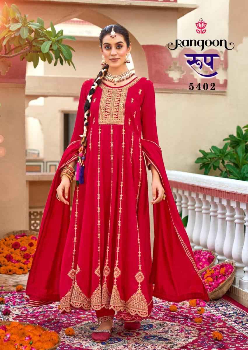 Rangoon Roop Silk Readymade Suit (4 pcs Catalogue)