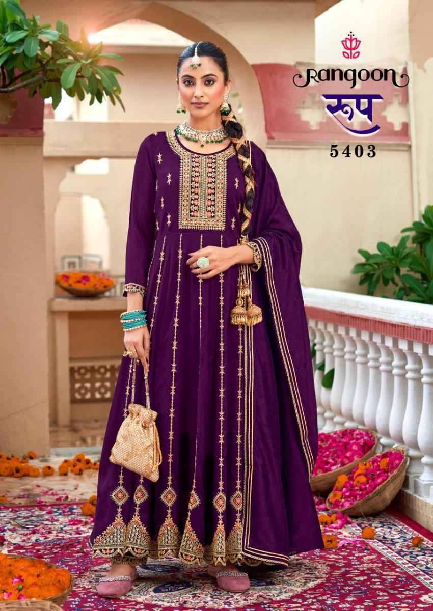 Rangoon Roop Silk Readymade Suit (4 pcs Catalogue)