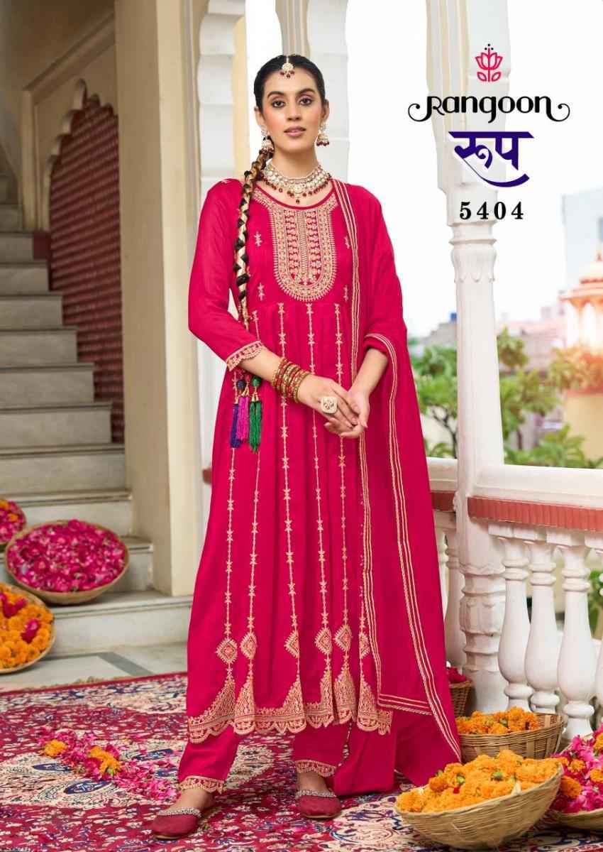 Rangoon Roop Silk Readymade Suit (4 pcs Catalogue)