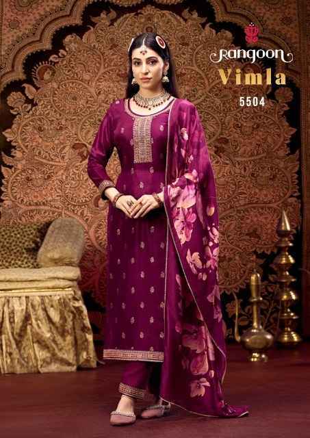 Rangoon Vimla Cotton Kurti Combo 4 pcs Catalogue