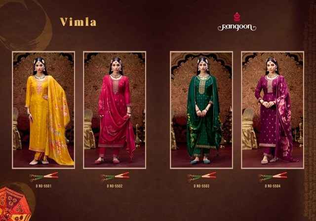 Rangoon Vimla Cotton Kurti Combo 4 pcs Catalogue