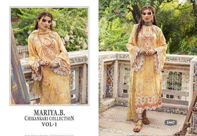 Shree Fabs Mariya B Chikankari Collection Vol-1 Cotton Dress Material (6 pcs Catalogue)