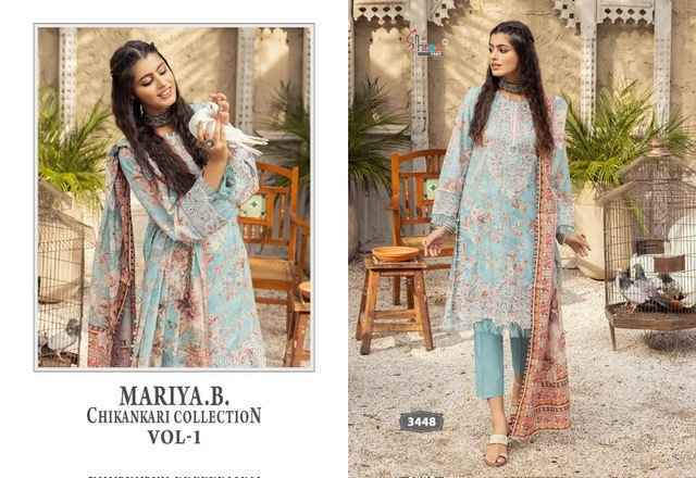 Shree Fabs Mariya B Chikankari Collection Vol-1 Cotton Dress Material (6 pcs Catalogue)