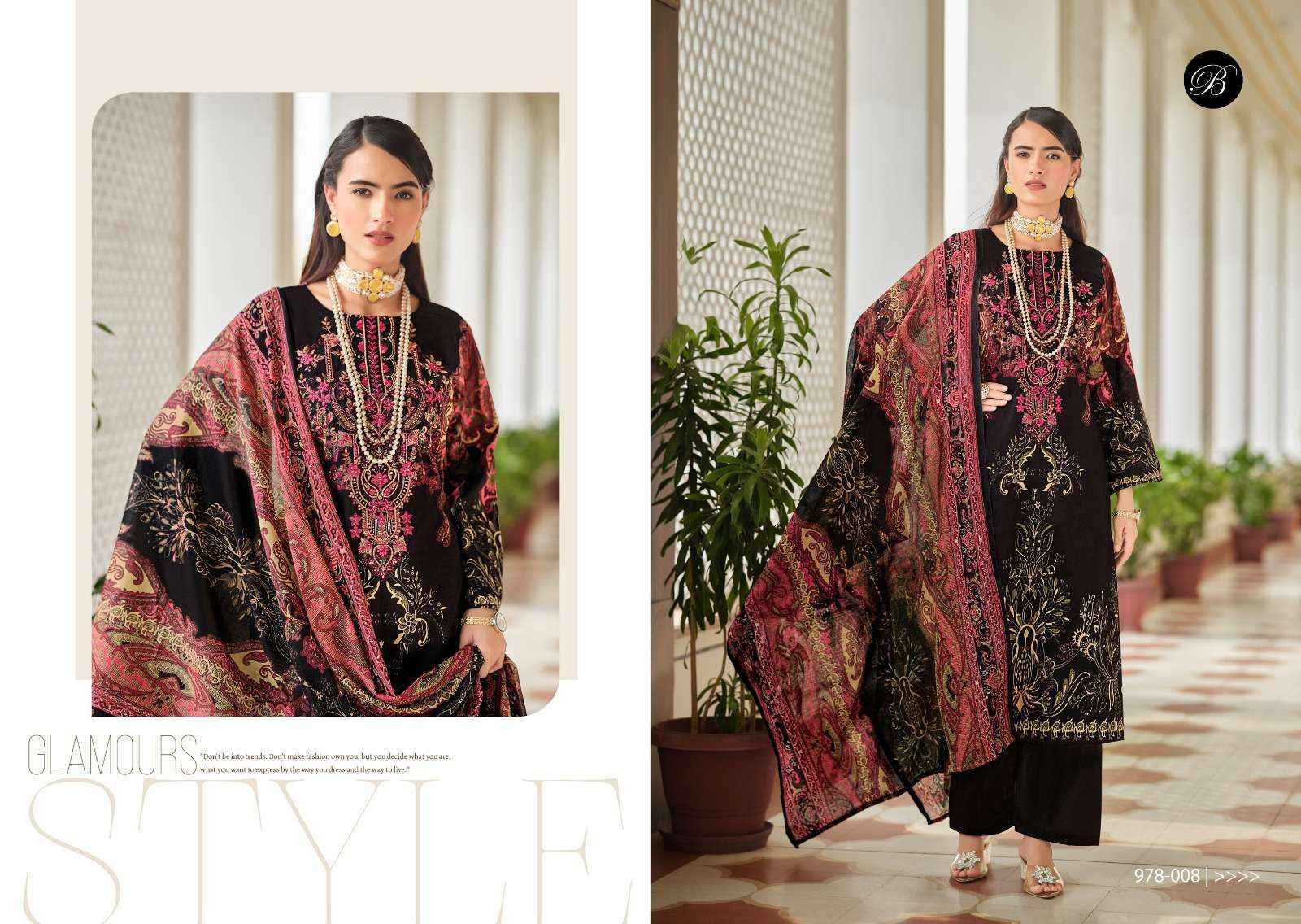 Belliza Naira Vol-76 Cotton Dress Material (8 pcs Cataloge)