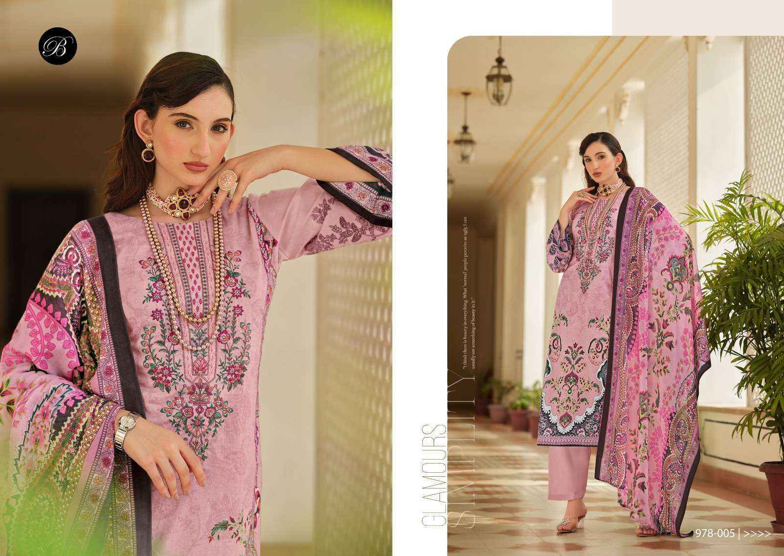 Belliza Naira Vol-76 Cotton Dress Material (8 pcs Cataloge)