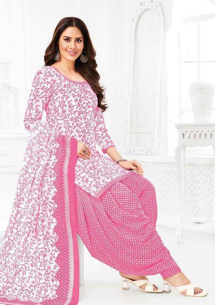 Ganpati Shaan E Hind Patiyala Vol-10 Cotton Dress Material (15 pcs Catlogue)