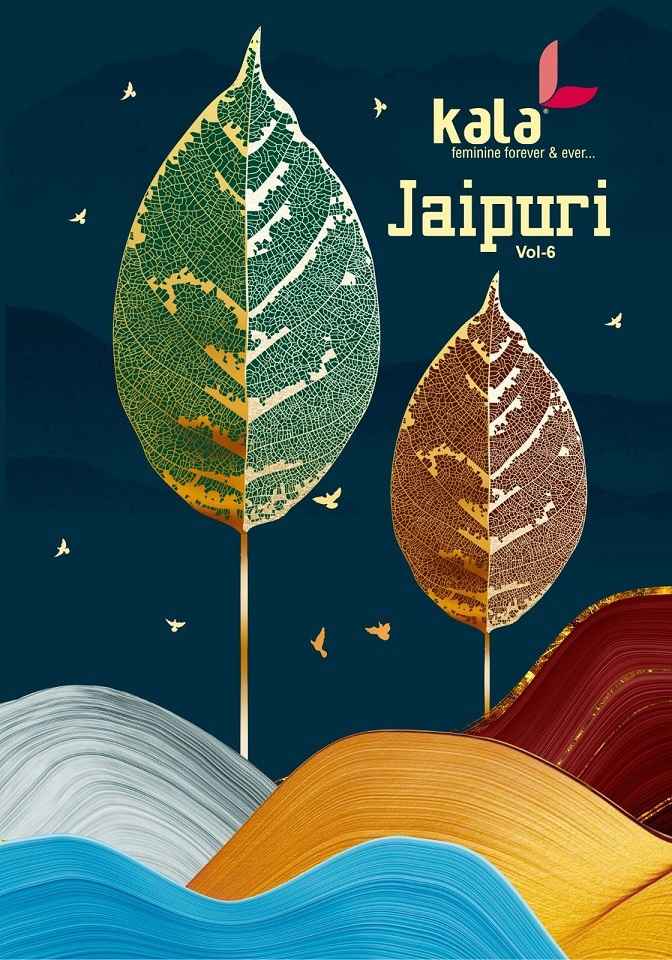 Kala Jaipuri Vol-6 Cotton Dress Material (12 Pc Catalog)